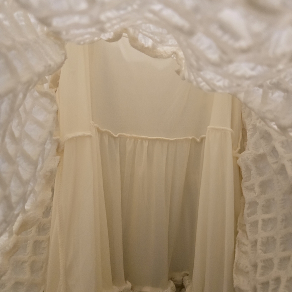 NWT- Simply Southern Cream Mini Dress - Picture 6 of 6